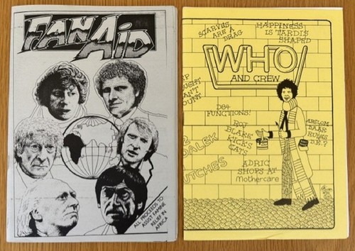 Doctor who fanzines fan aid - who,
