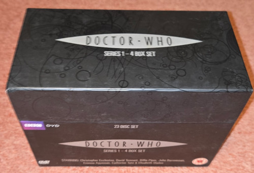 Doctor who series dvd box - doctor, 1-4