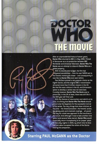 Doctor who the movie dvd - doctor,