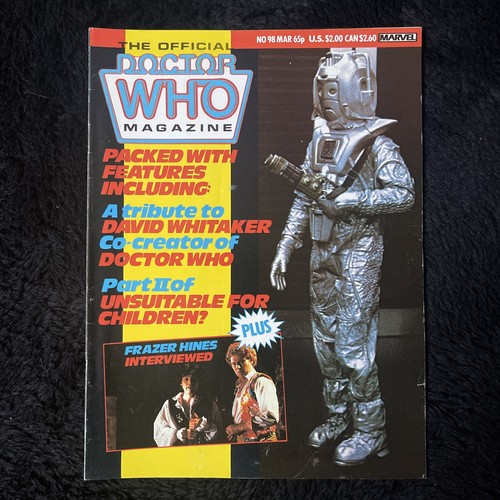 Doctor who magazine issue - doctor, 98
