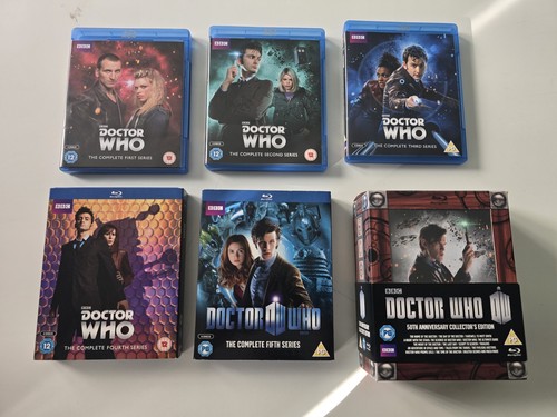Doctor who new - doctor, blu-rays