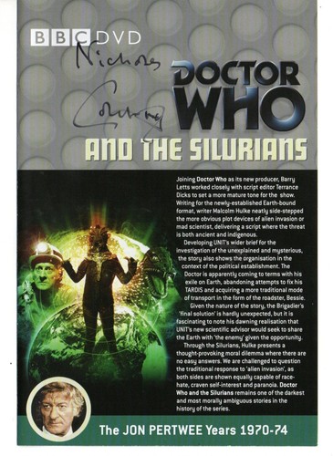 Doctor who and the silurians - and,